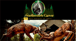 Desktop Screenshot of northwoodscarver.com